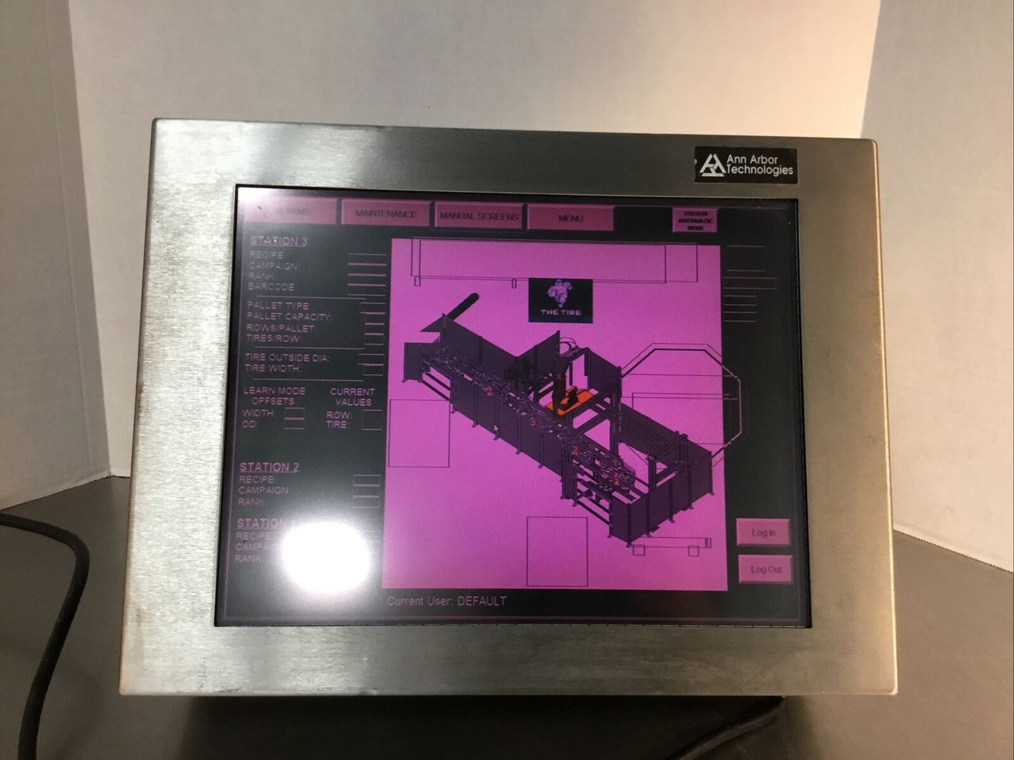 Ann Arbor Technologies A2T-15  Panel Mount Touchscreen Computer 100-240V 3A  2E