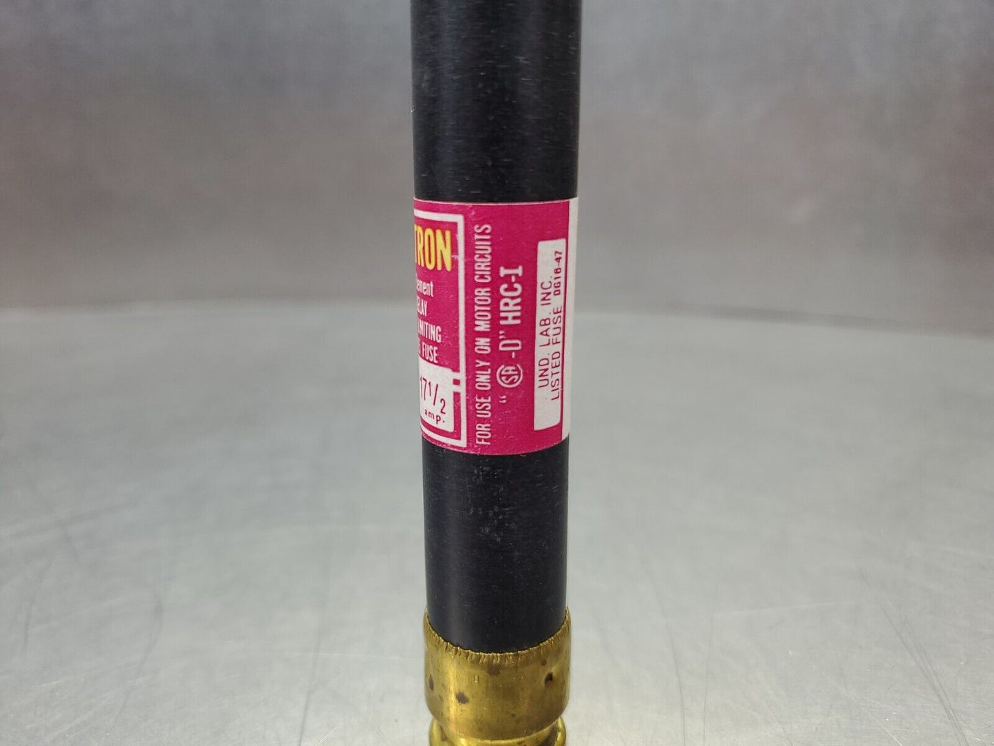 FUSETRON FRS-R Dual-Element Time-Delay Fuse, 600VAC 17.5AMP.            4D-BOX#5