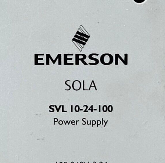 EMERSON SOLA SVL 10-24-100 Power Supply.                                   4E-21