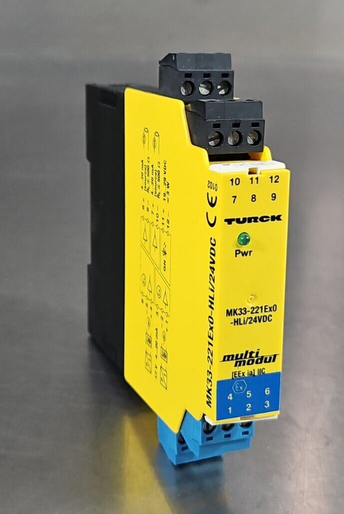 TURCK MK33-221-EX0-HLI/024VDC Isolating Transducer.                        3A-27