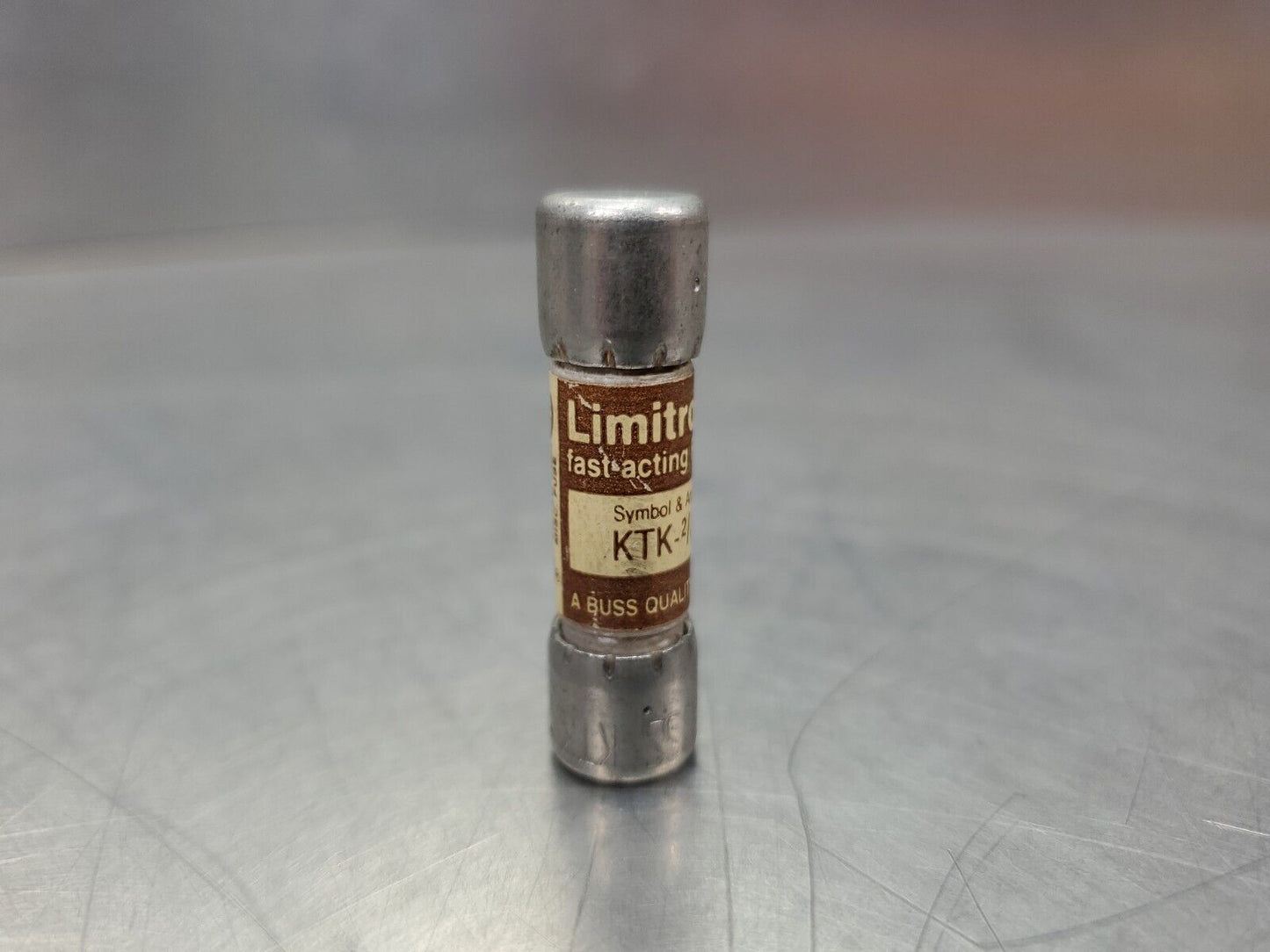 Limitron KTK-2/10 Fast-Acting Fuse, 600V 100kA.                         4D-BOX#2
