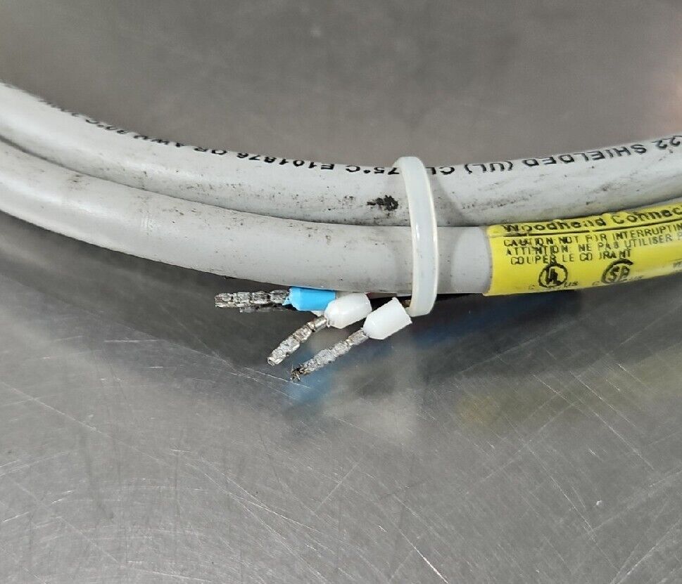 Woodhead Connectivity DND03A-M020 250V 4A PLC Cable.                    Loc 5D-9