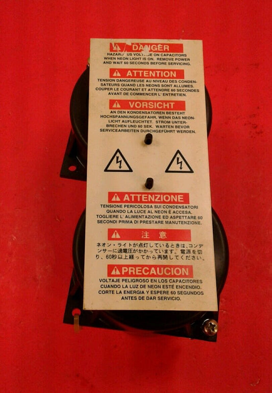 Philips S120640 3186GD272T400DPA2 Capacitor Pair.       6B