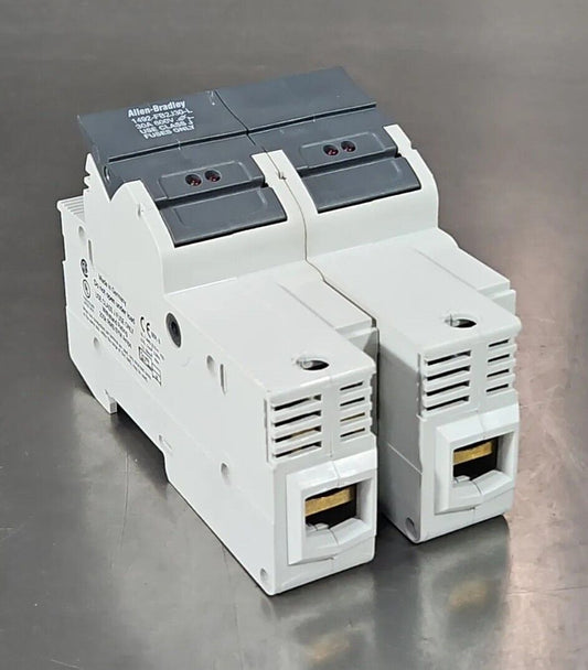 Allen Bradley 1492-FB2J30-L Fuse Holder Ser B. 600V, 30A. 2 Poles.         4E-25