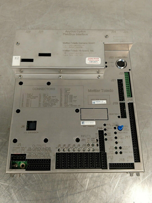 METTLER TOLEDO XRTC PCB ASSEMBLY FIELDBUS INTERFACE ANYBUS OPTION 2E