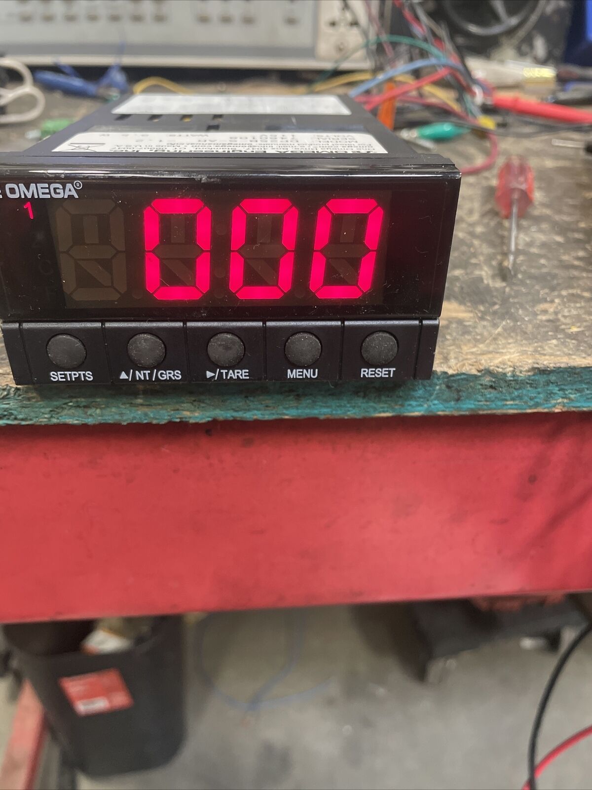 Omega Strain Gague Panel Meter - DP25B-S-AR-1.2 @2B