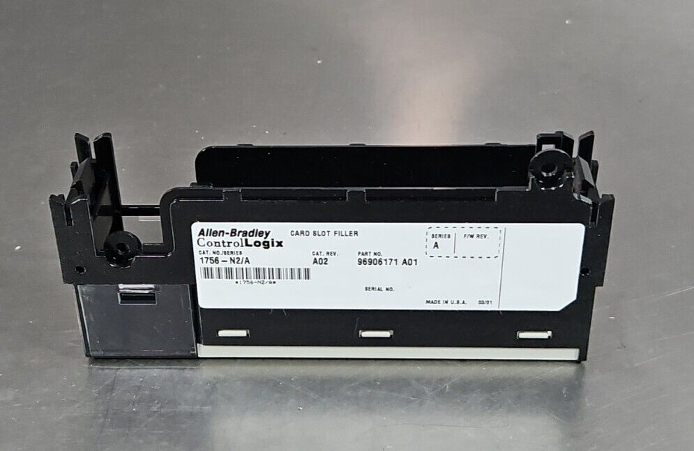 ALLEN BRADLEY 1756-N2/A Ser A. Card Slot Filler.                       Loc 3A-23