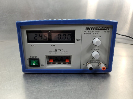 BK PRECISION 1671A DC Power Supply, 0-30VDC/5A.                            5D-21