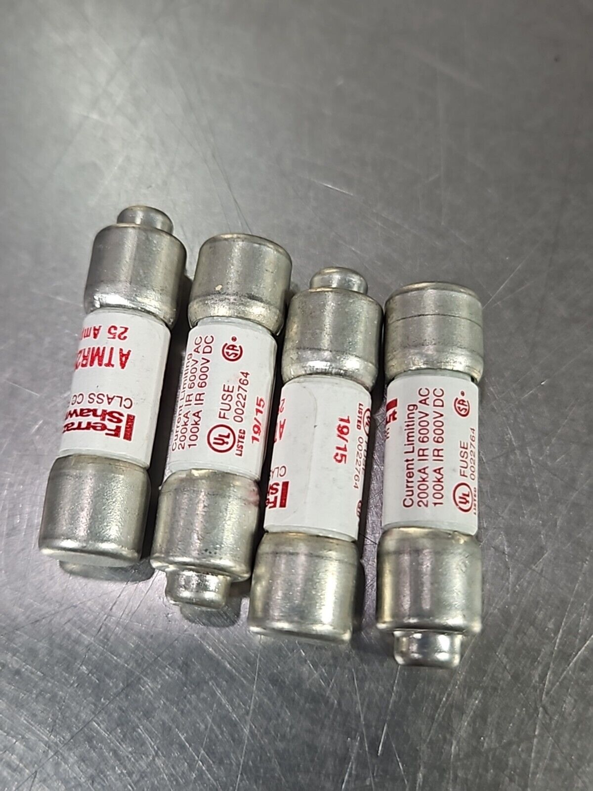 Ferraz Shawmut ATMR25 Fuse Class CC Fast Acting 25 A.                   Loc 4G-1