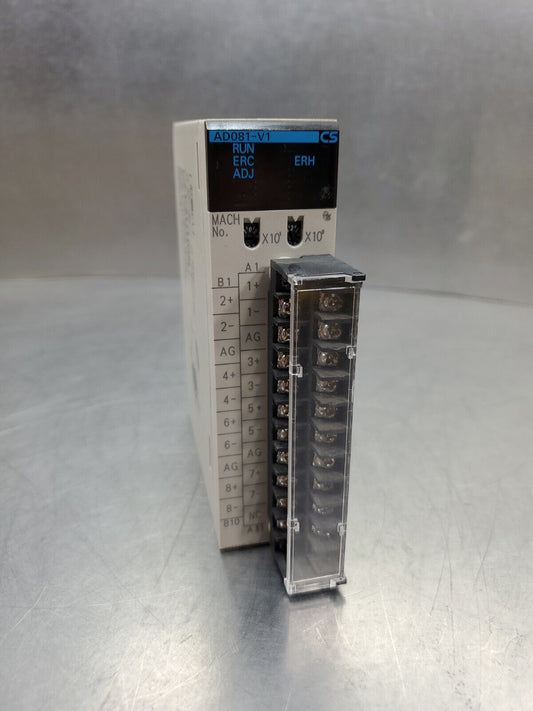 OMRON CS1W-AD081-V1 A/D UNIT.                                              3C-19
