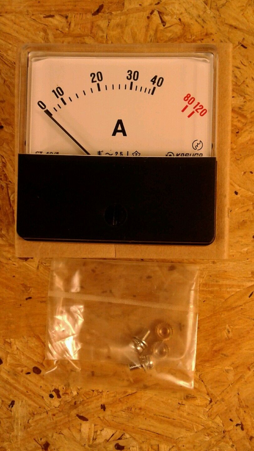 KASUGA QS 60 AS PANEL METER *NEW IN BOX*       2D