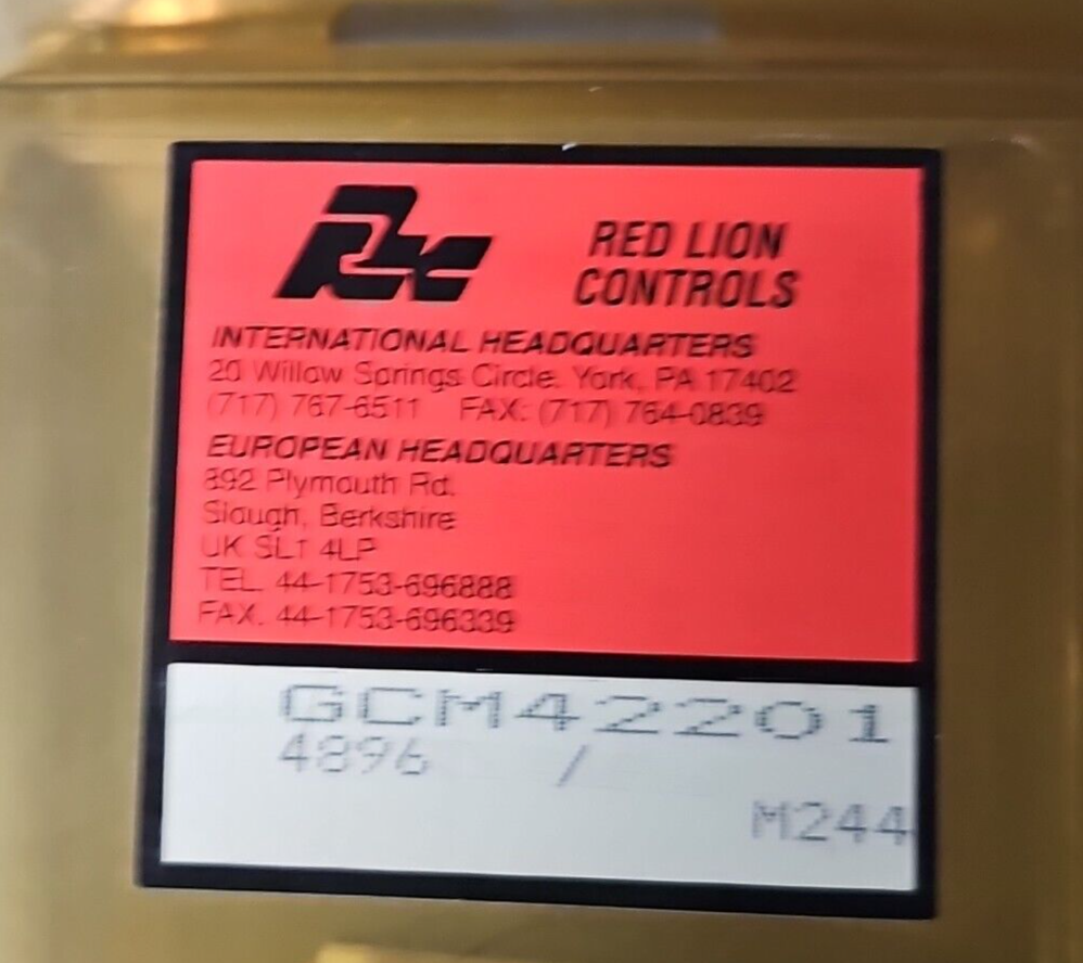 RED LION CONTROLS GCM42201 CONVERTER MODULE.     Loc3A26