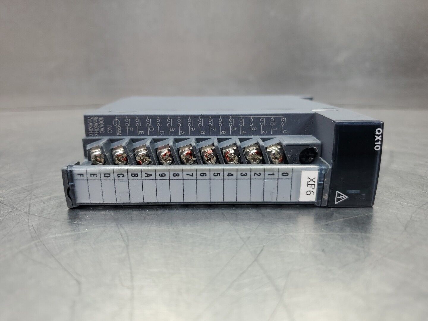 Mitsubishi QX10 PLC Input Unit.                                            3E-43