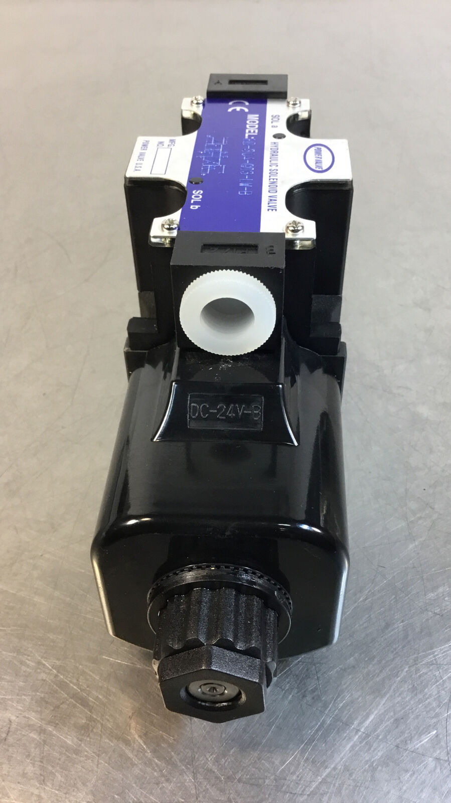 POWER VALVE Hydraulic Solenoid Valve  HD-3C4-G03–LW-B    24VDC.    6D