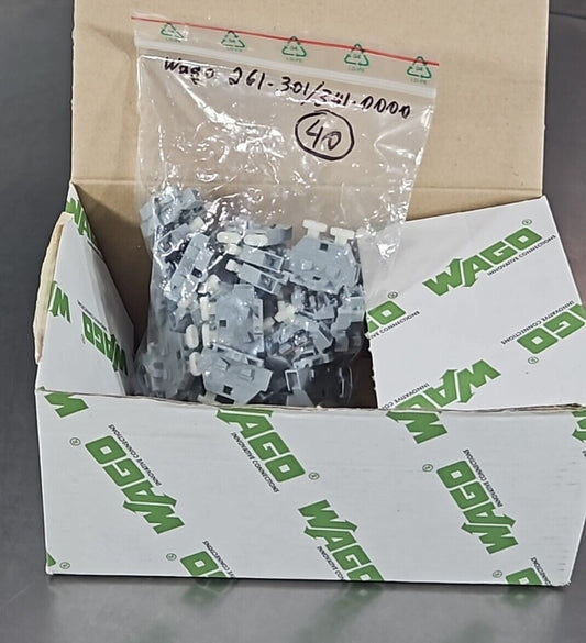 Wago 261-301/341-000 Conductor Through Terminal Block - Pk with 40.     Loc3D-17