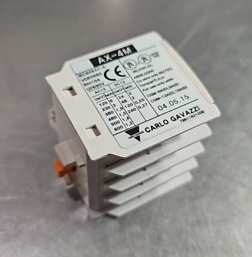 Carlo Gavazzi AX-4M (AX-4MS-40). Loc 4G-1