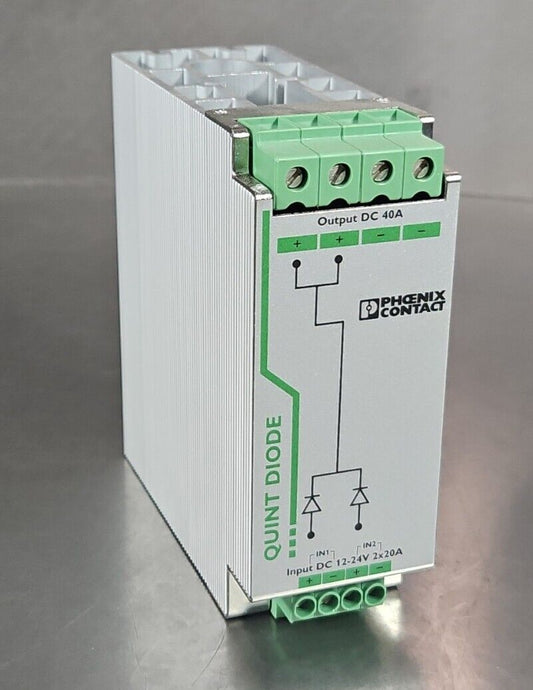 Phoenix Quint-Diode 12-24DC/2 x 20/1 x 40. Power Supply.                   4D-18