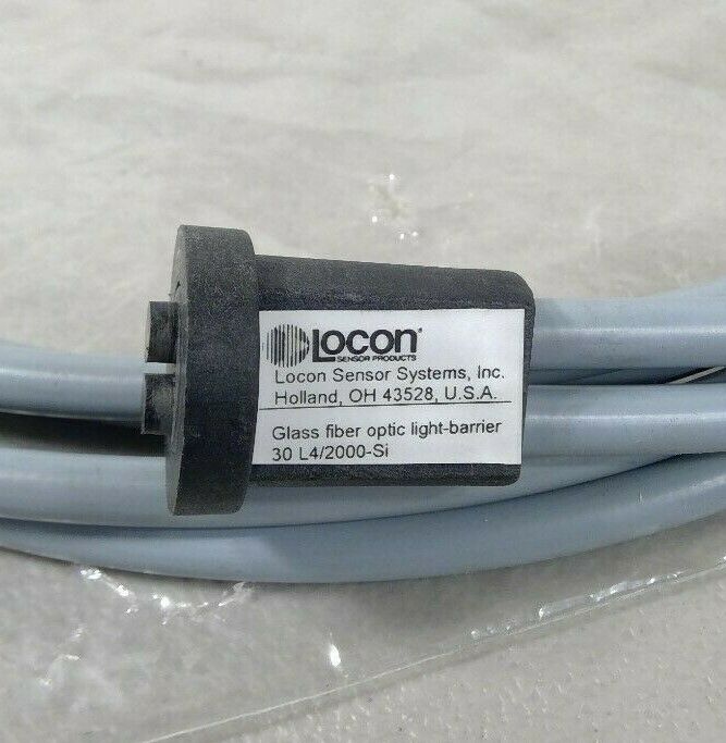 Locon 30 L4/2000-Si Glass Fiber Optic Light-Barrier                          4G