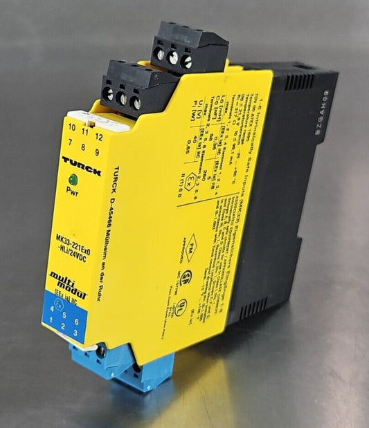 TURCK MK33-221-EX0-HLI/024VDC Isolating Transducer.                        3A-27