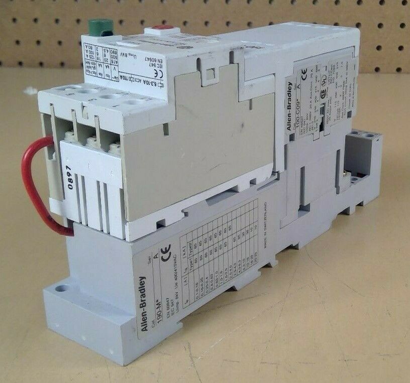 Allen-Bradley 140-mn-1000 w/ 190-M* , 100-C09* , 140-A210                   4E-7
