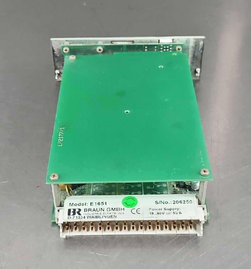 BRAUN GMBH E1691 POWER SUPPLY MODULE D-71334.                          Loc 3D-29
