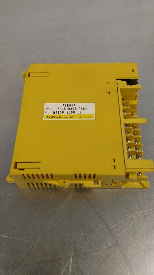 FANUC ABK01A A03B-0807-C164 INPUT MODULE                                    3D-4