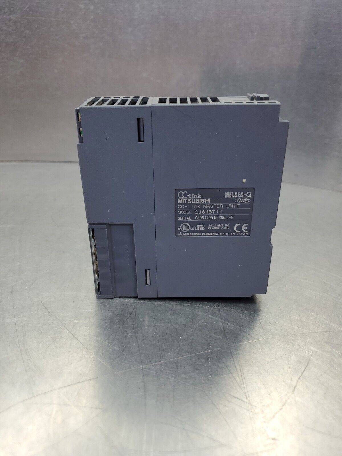 Mitsubishi QJ61BT11N CC-Link V2 Master Unit - MISSING COVER.           3C-22