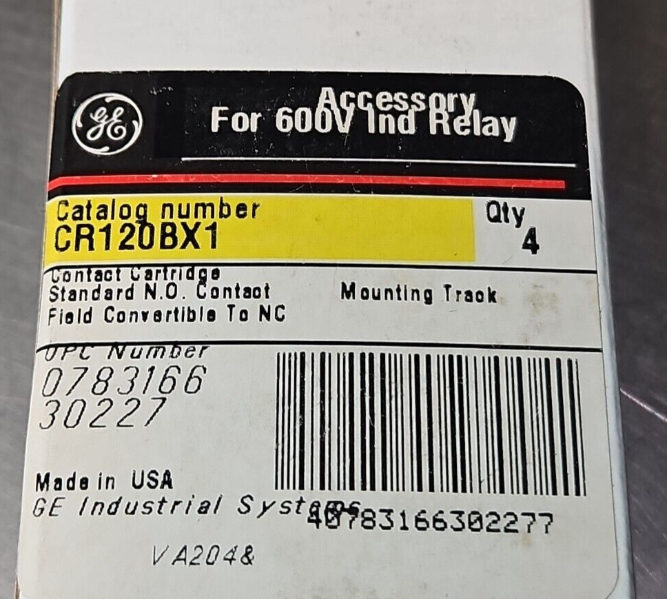 GE CR-120BX1 Contact Module.                                           Loc4D-24