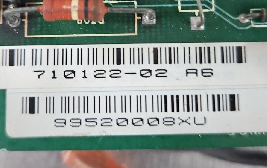 Emerson FX-8500  Positioning Servo Drive Control Board (710122-02 A6).  Loc 3D-4