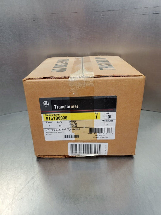 GE 9T51B0030 Transformer, 1.00kVA, 1 Phase, 60Hz, 120x240V(120/240V)       4D-32