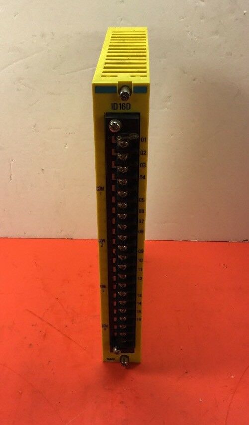 GMF ROBOTICS INPUT MODULE ID16D A03B-0801-C423 A03B0801C423.   3B