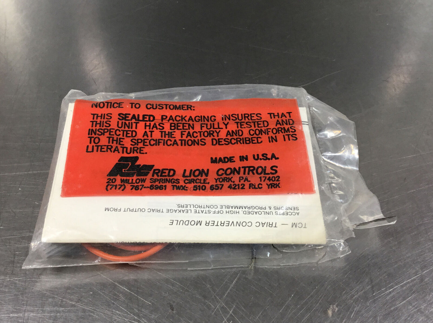 RED LION CONTROLS  VCMB0000  VOLTAGE CONVERTER MODULE   3D-31