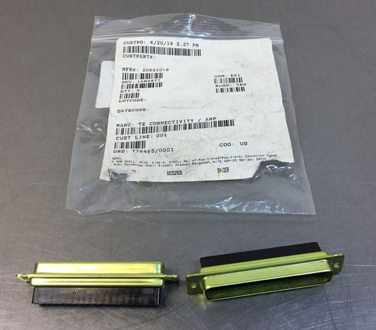 TE Connectivity AMP 1752 PLUG CONNECTOR 205210-8    3D-3