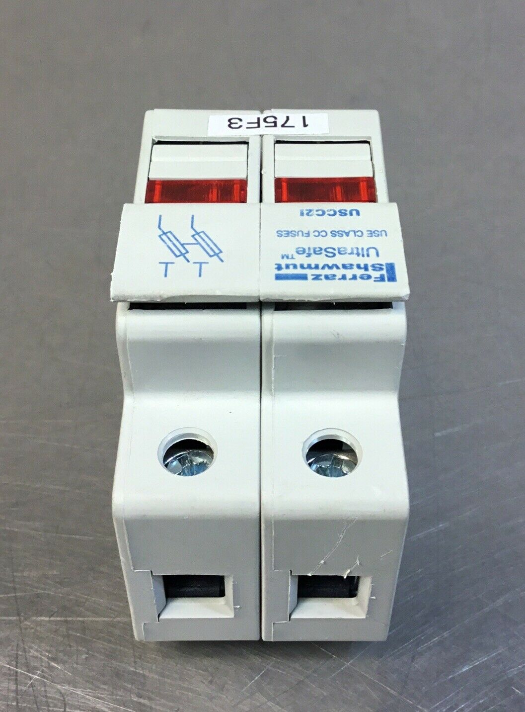 FERRAZ SHAWMUT USCC21 ULTRASAFE FUSE BLOCK HOLDER 30A  600V    4D