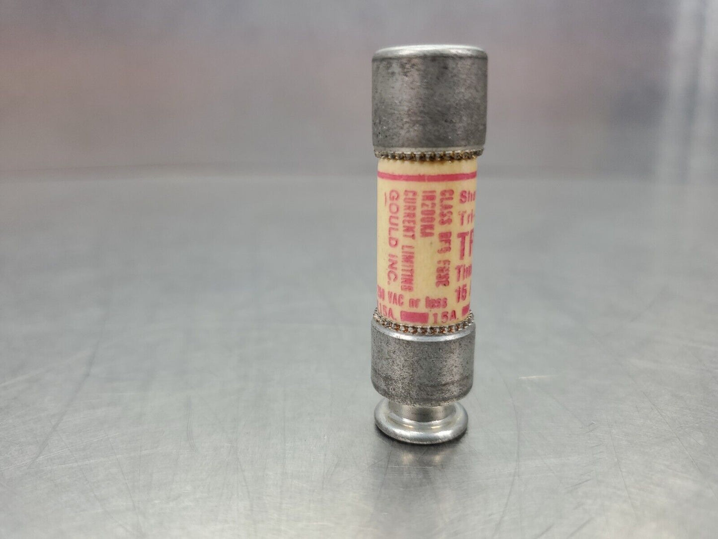 SHAWMUT TR15R Tri-onic Time Delay Fuse, 15 Amp, 250 VAC.               4D-BOX#4