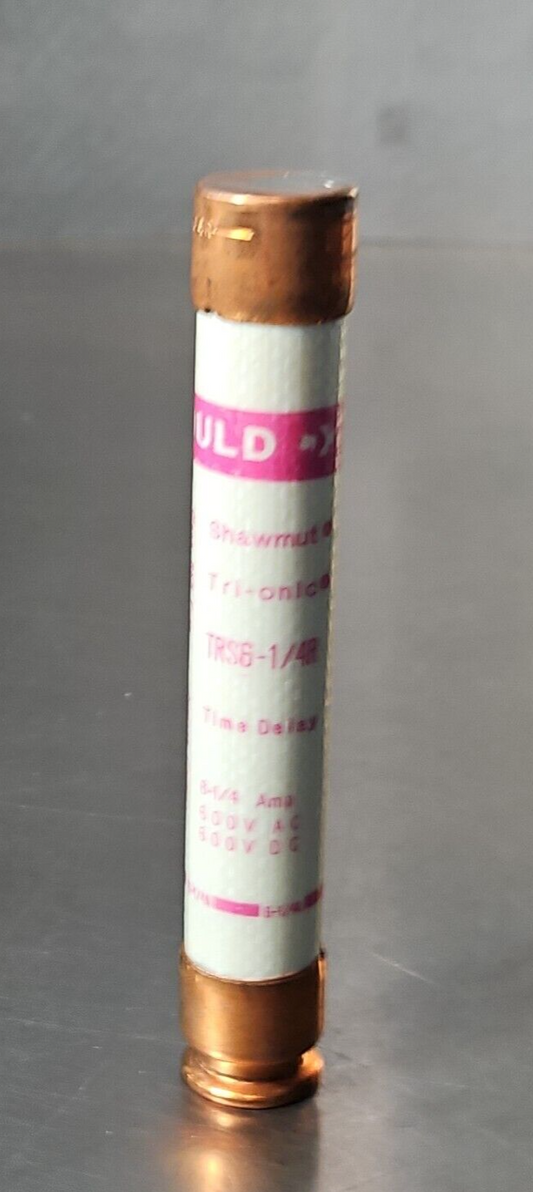 GOULD SHAWMUT  TRS6-1/4R  FUSES  600V.   Loc4B20