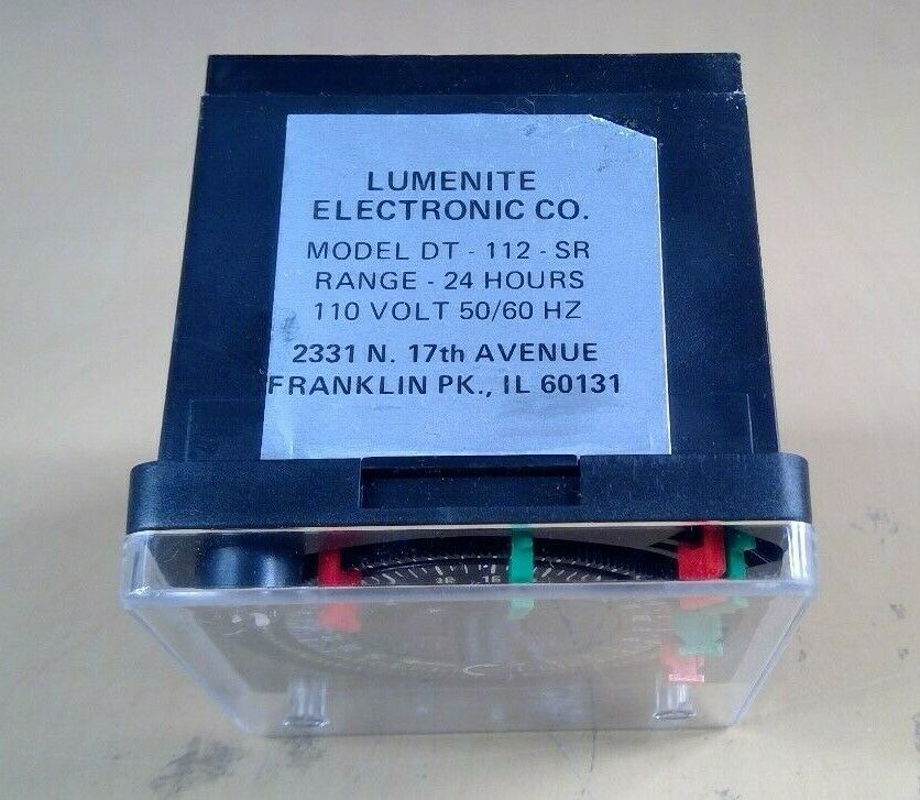 Lemenite Electronic Co. DT-112-SR Time Switch                                 5E