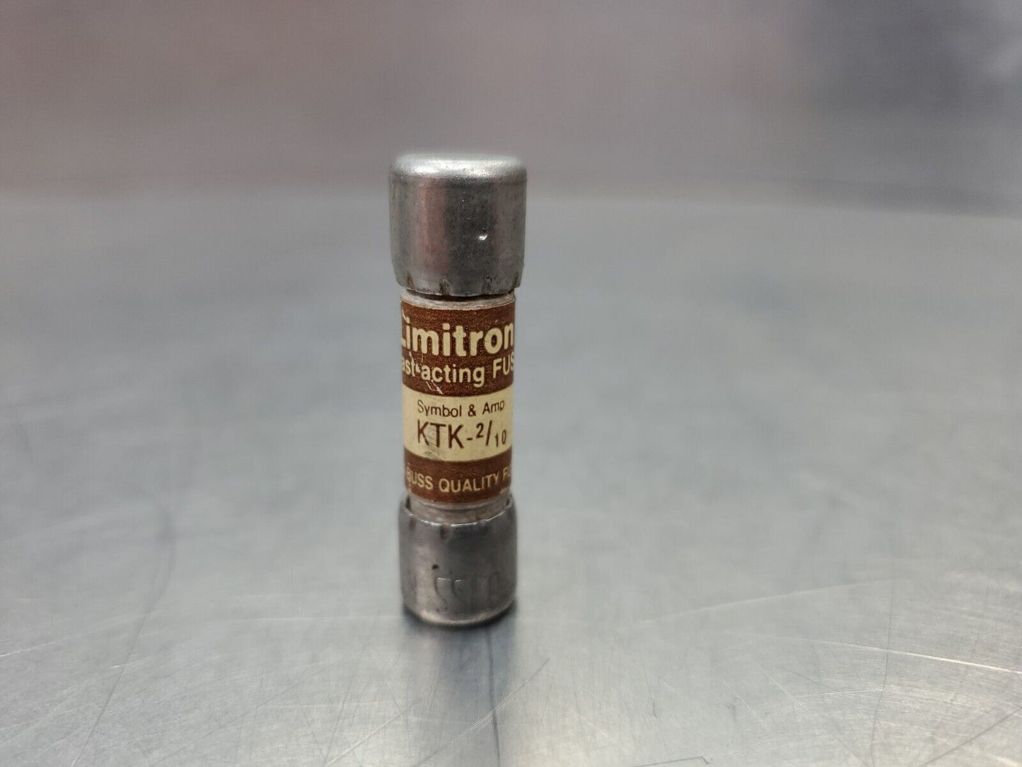 Limitron KTK-2/10 Fast-Acting Fuse, 600V 100kA.                         4D-BOX#2