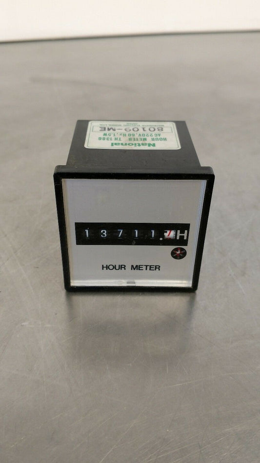 National TH1386 80109-ME Hour Meter BIN#3