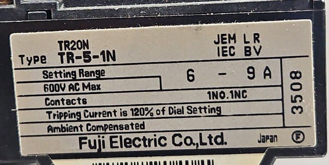 FUJI SC-4-0 with TR-5-1N/3. Reversing Contact.                            4D-24