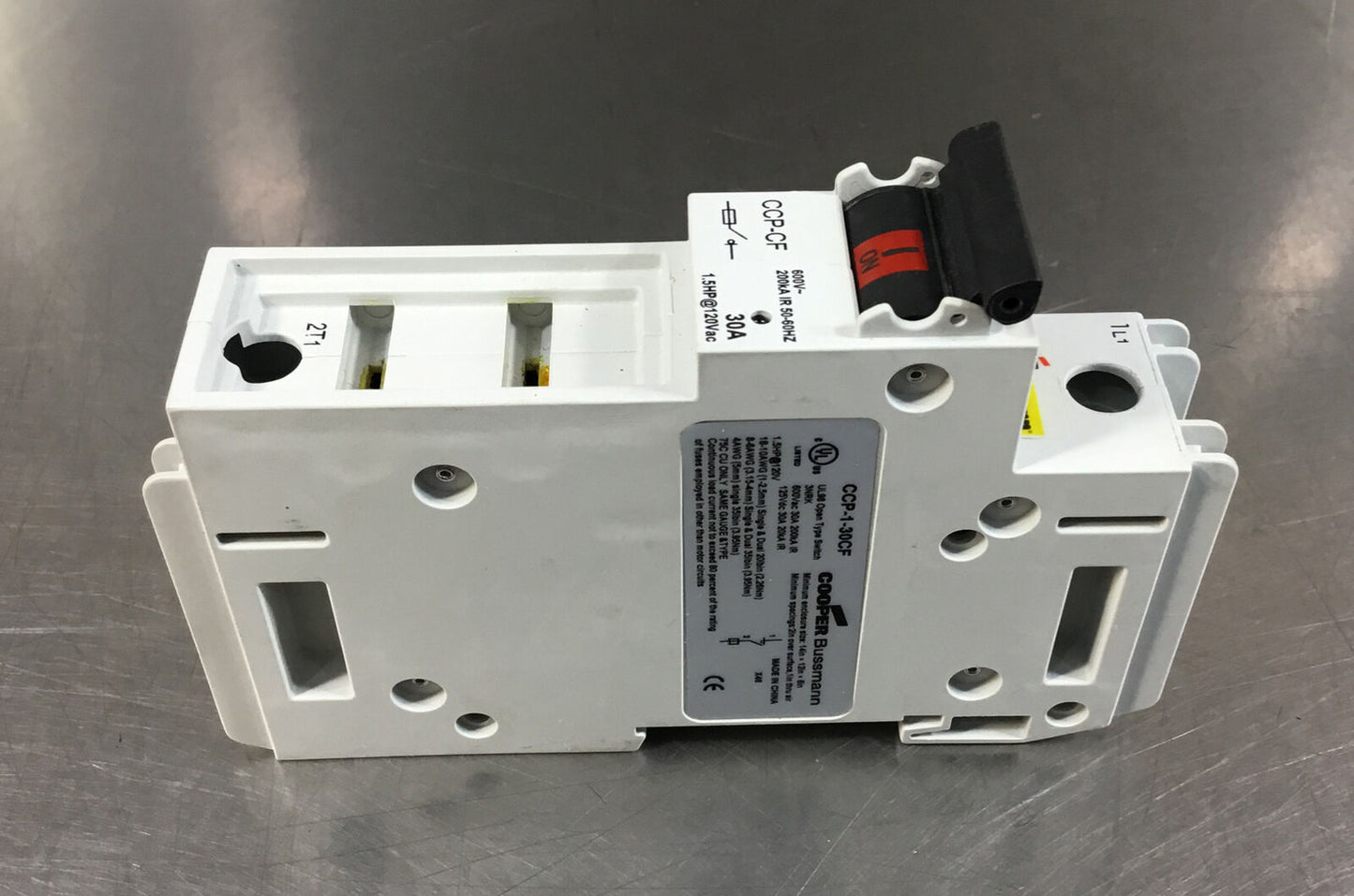 Cooper Bussmann  CCP-1-30CF  Switch 30A 600VAC    Loc.4A