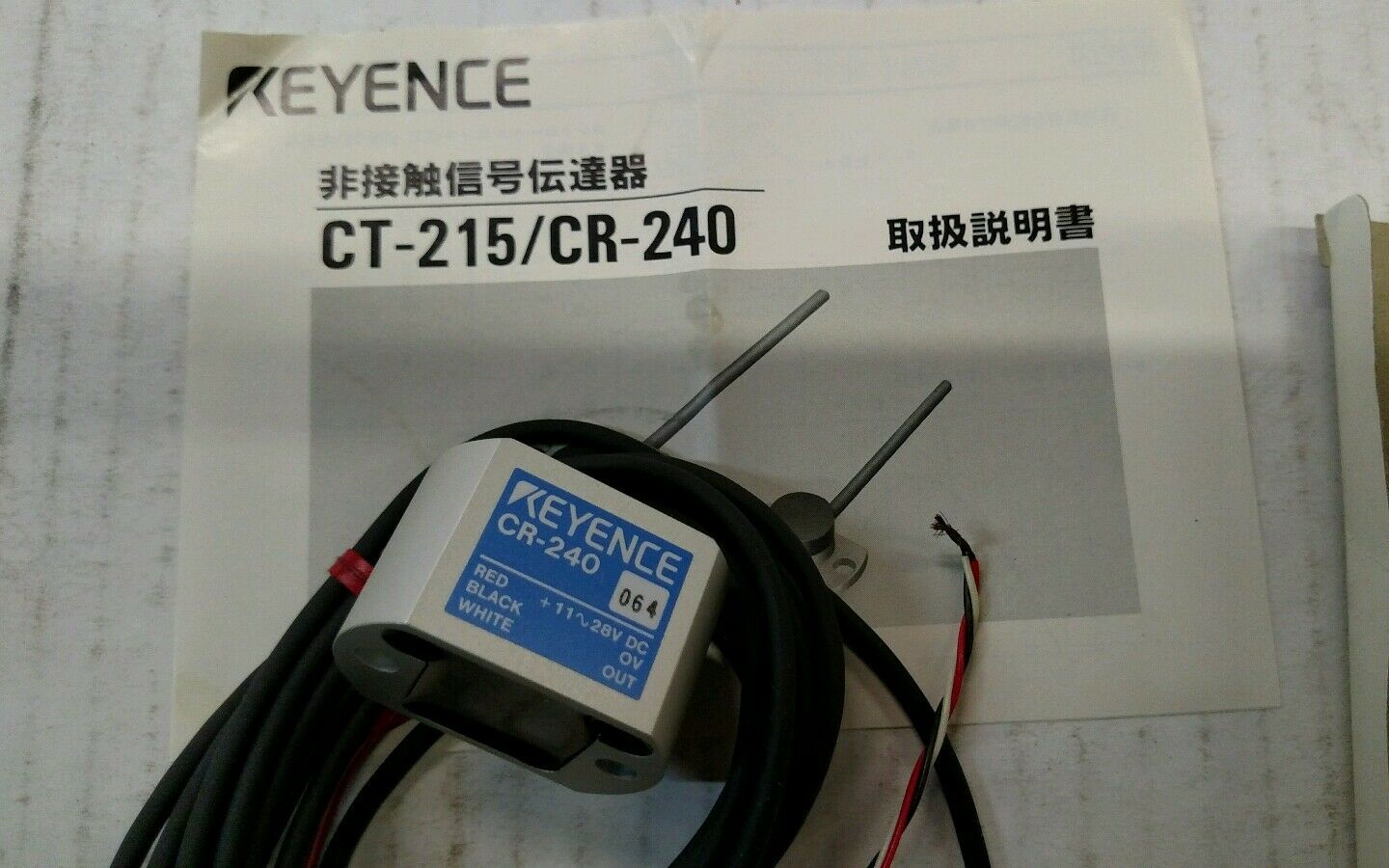KEYENCE CORP CR-240 Sensor BIN#3