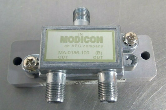 Schneider Electric - Modicon - MA-0186-100 Coax Net Splitter               3D-24