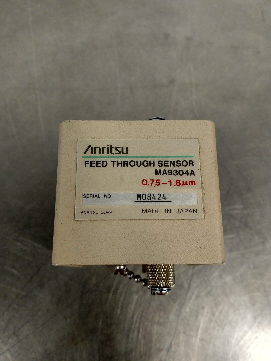 ANRITSU MA9304A Feed Through Sensor BIN#4