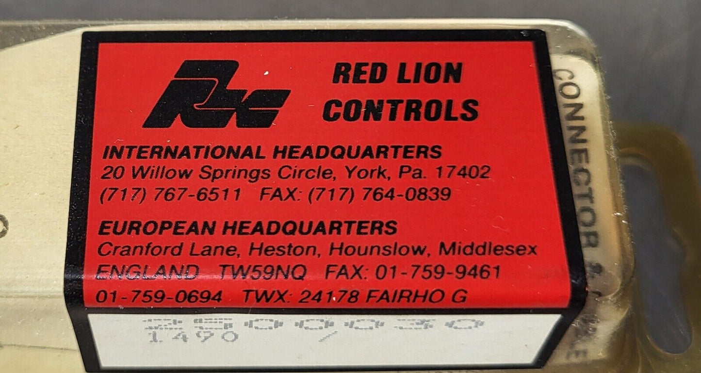 RED LION 2500030 Connector.                                          Loc4D17