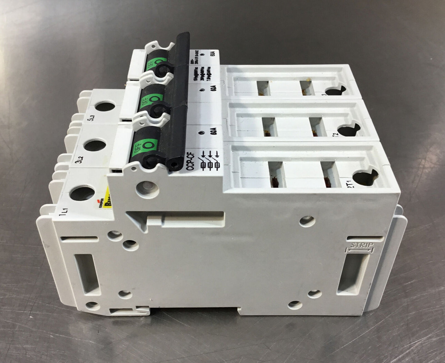 EATON CORPORATION  CCP-3-60CF  Switch 60A 600VAC 3 Pole     Loc.4A