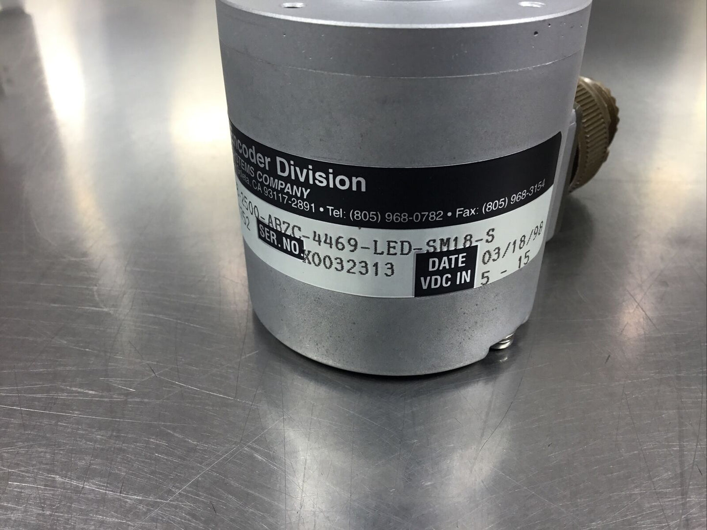 BEI  H25N-F10-SB-2500-ABZC-4469-LED-SM18- S  Encoder     1B-1