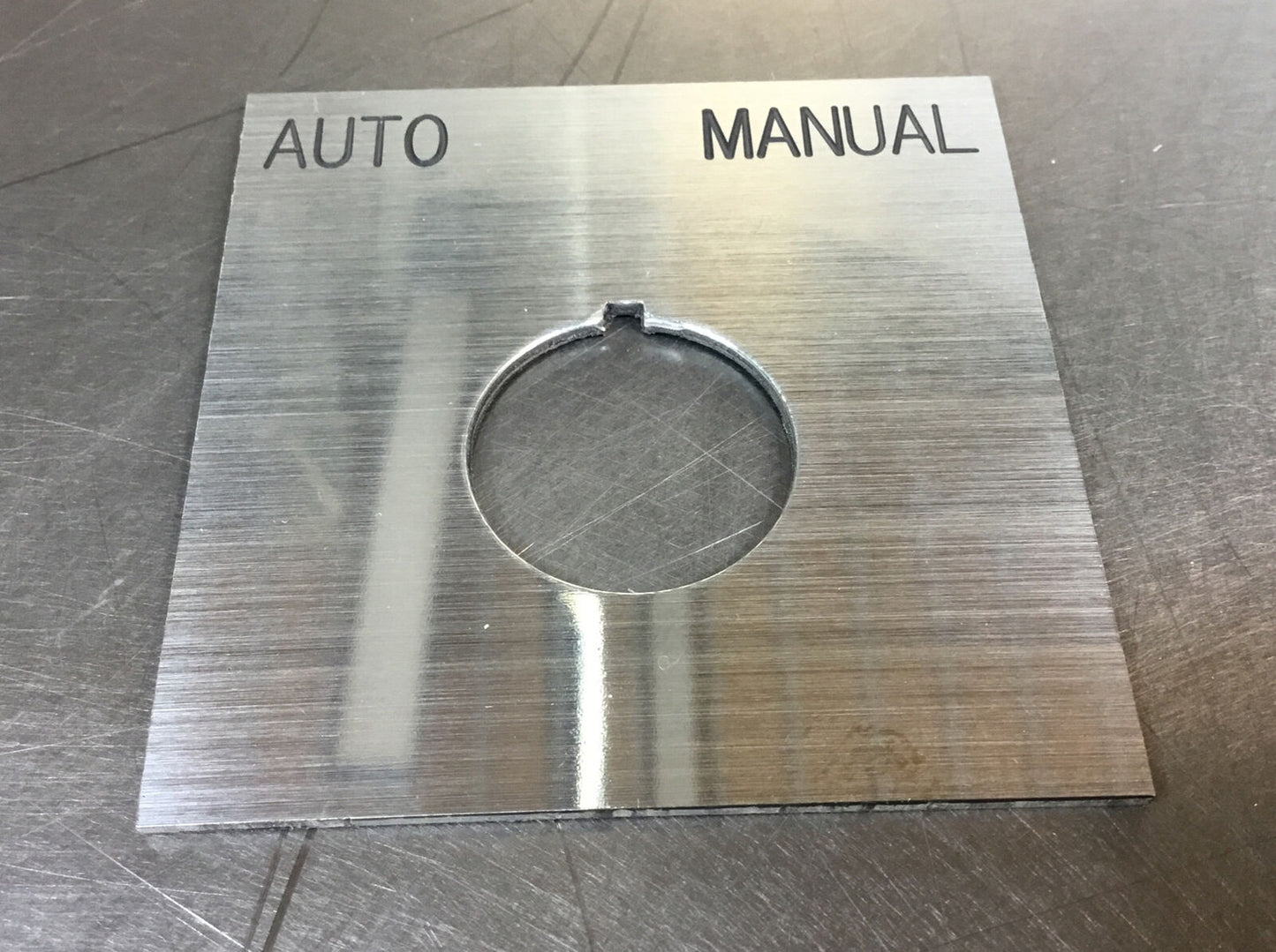 EEC AEG  BZ-AU- 46  “AUTO MANUAL” 22MM Engraved Legend ( Lot Of 4 )     3D-31