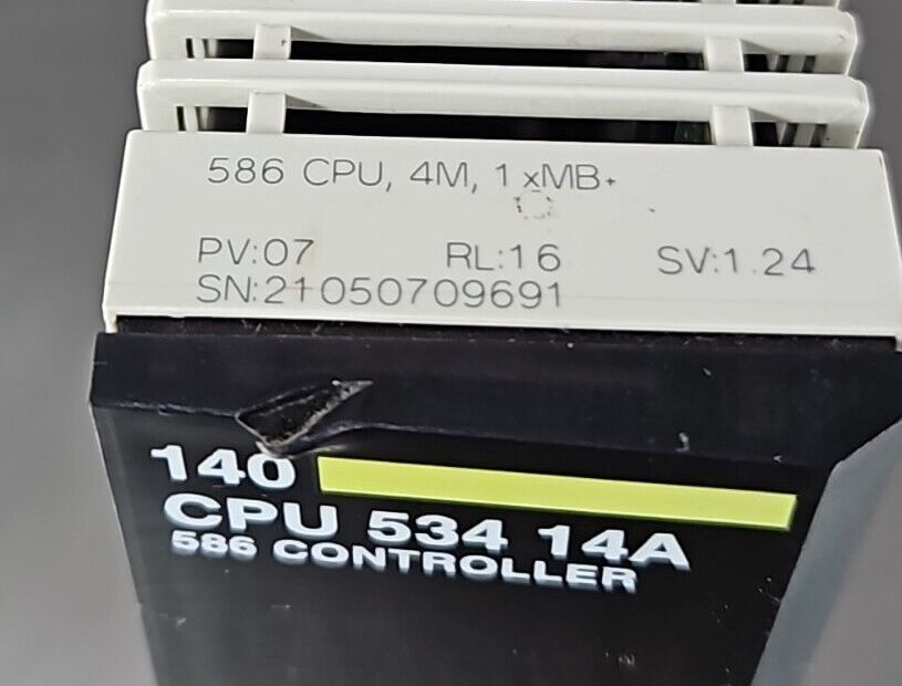 Schneider 140CPU53414A 586 CONTROLLER. MODICON QUANTUM.                  Loc3C-2