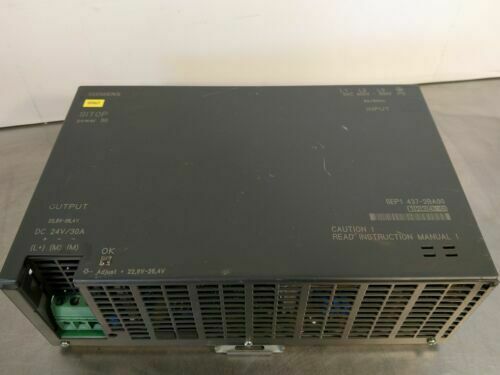 Siemens SITOP Power 30 24VDC 30A DC Power Supply 6EP1437-2BA00             BIN#6